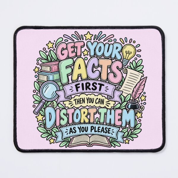 Item preview, First the Facts, Then the Story designed and sold by Quote Gallery.
