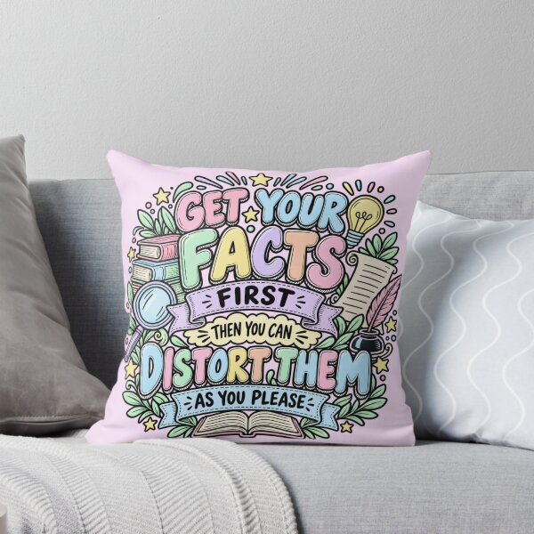 Item preview, First the Facts, Then the Story designed and sold by Quote Gallery.