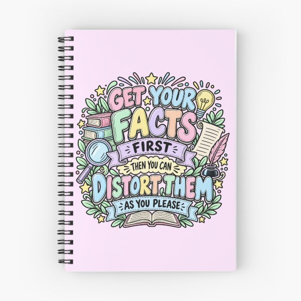 Item preview, First the Facts, Then the Story designed and sold by Quote Gallery.