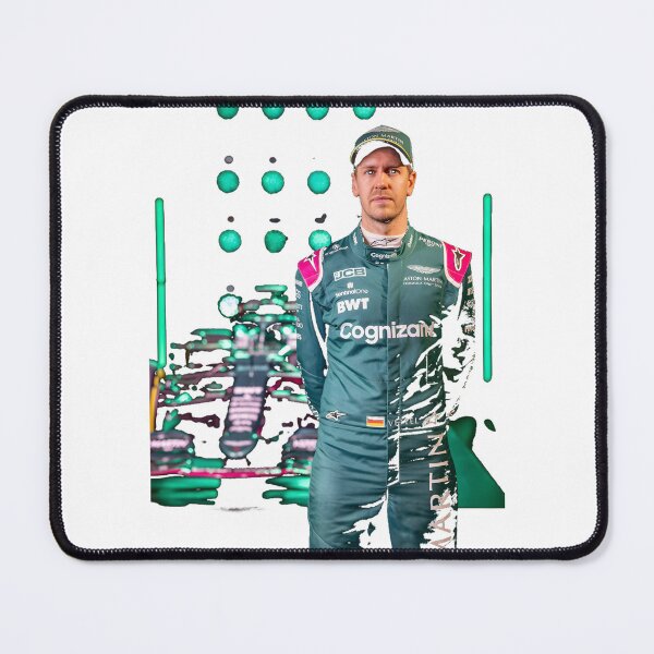 Item preview, Sebastian Vettel Aston Martin Racing Design - Formula One Grand Prix Motorsport Artwork designed and sold by weldercg.