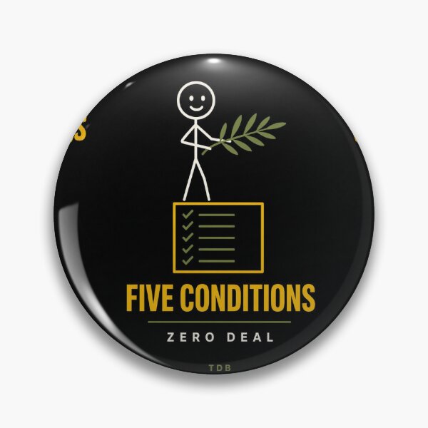 Item preview, Five Conditions Zero Deal Stickman Tee | TDB Satire designed and sold by TDB.