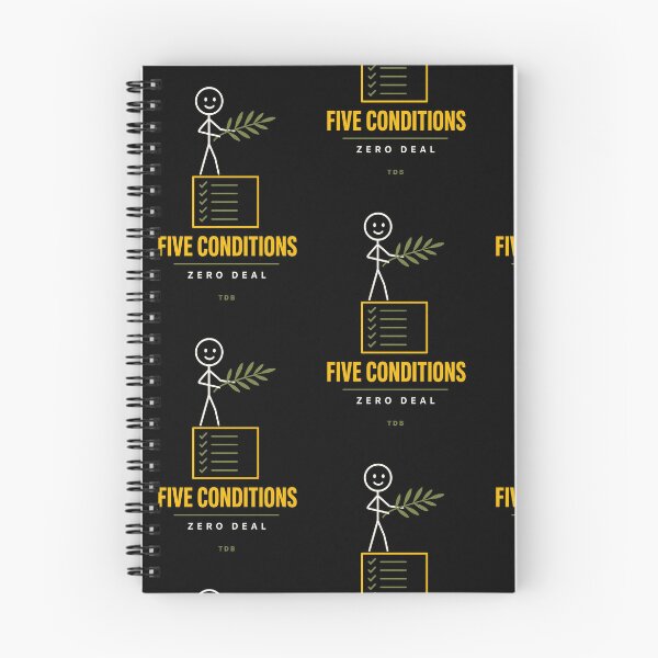 Item preview, Five Conditions Zero Deal Stickman Tee | TDB Satire designed and sold by TDB.