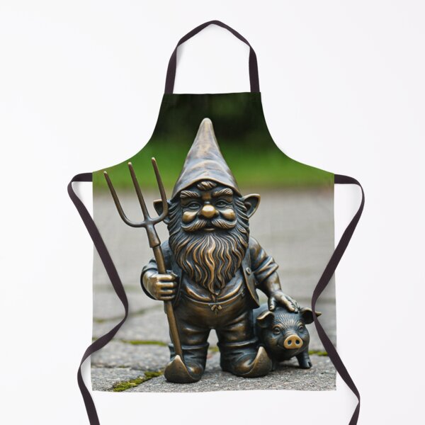 Item preview, Gnome Farmer With Pig Art Print – Pig Lover Gift, Poland Travel Decor designed and sold by Purrfecta.