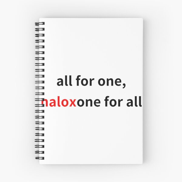 Item preview, Naloxone For All - Life-Saving Opioid Overdose Reversal Awareness Design designed and sold by Gamerjam123.