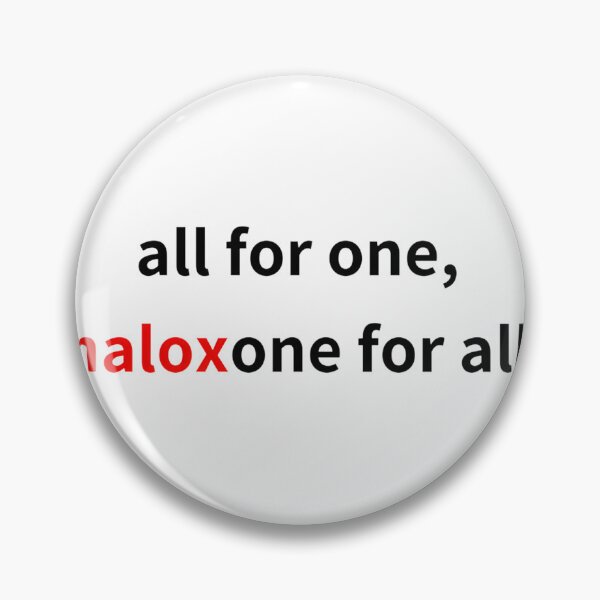 Item preview, Naloxone For All - Life-Saving Opioid Overdose Reversal Awareness Design designed and sold by Gamerjam123.