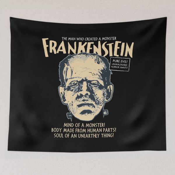 Item preview, The Man Who Created A Monster Frankenstein Mind Of A Monster designed and sold by theandroidvivz.