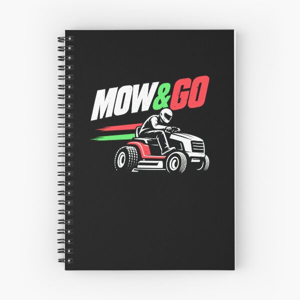 Item preview, Funny MOW & GO Lawn Mower Racing Dad Jokes Art designed and sold by elderberry.