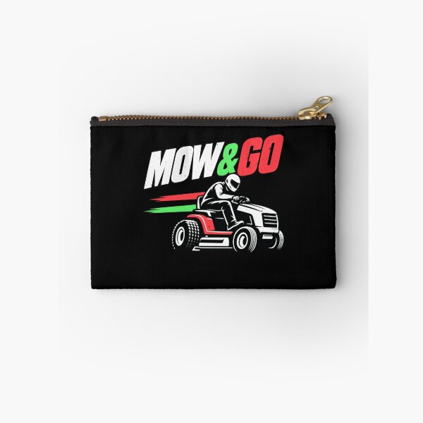 Item preview, Funny MOW & GO Lawn Mower Racing Dad Jokes Art designed and sold by elderberry.
