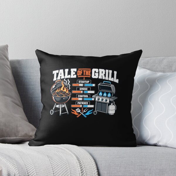 Item preview, Funny Charcoal Vs Gas Grill Lovers Art designed and sold by elderberry.