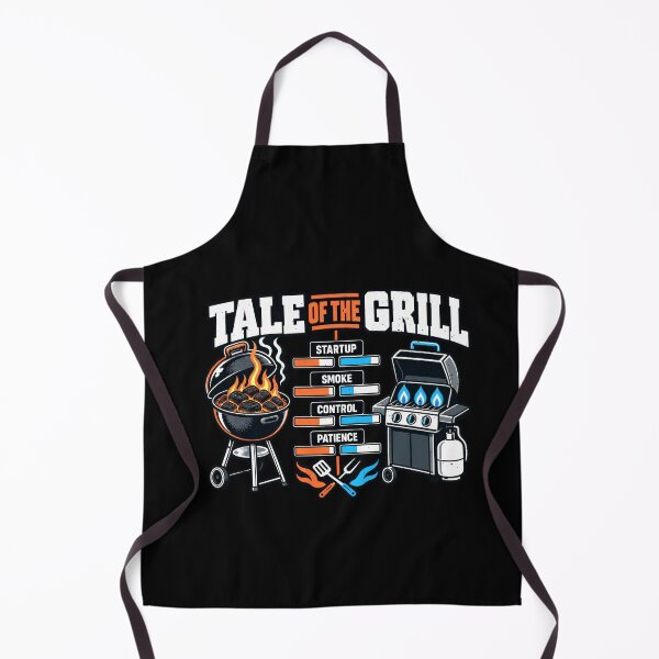 Item preview, Funny Charcoal Vs Gas Grill Lovers Art designed and sold by elderberry.