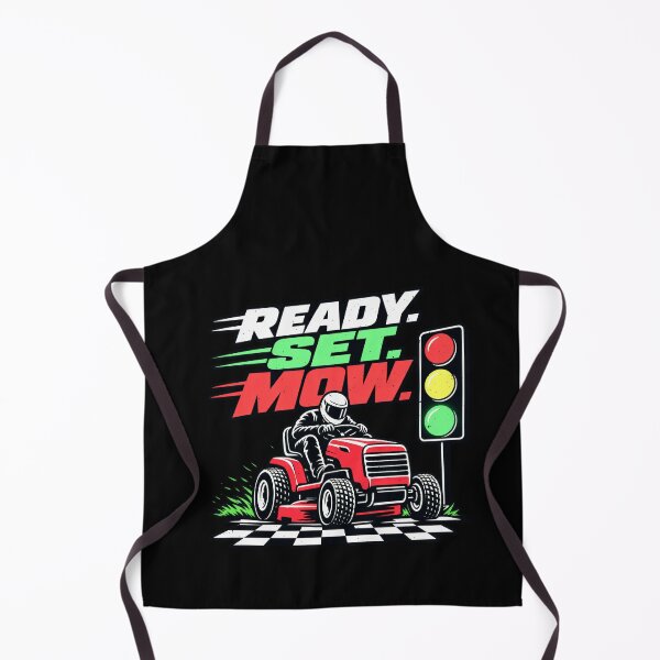 Item preview, Funny Read Set Mow Lawn Mower Racing Dad Jokes Art designed and sold by elderberry.