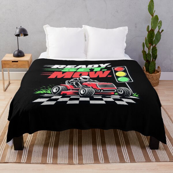 Item preview, Funny Read Set Mow Lawn Mower Racing Dad Jokes Art designed and sold by elderberry.