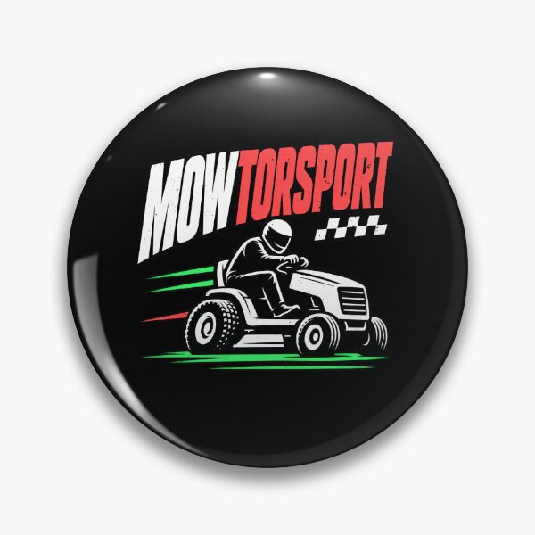 Item preview, Funny MOWTORSPORT Lawn Racing Humor Dad Jokes Art designed and sold by elderberry.