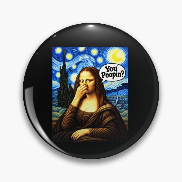 Item preview, You Poopin? Toilet Humor Art Mashup designed and sold by elderberry.