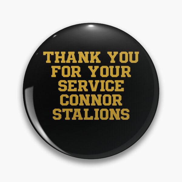 Item preview, Thank You For Your Service Connor Stalions designed and sold by theandroidvivz.
