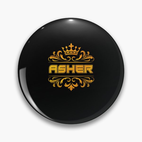 Item preview, Asher Personalized Funny & Unique Custom Name Design with Crown designed and sold by Watsonarts.