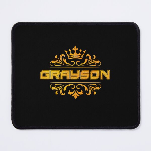 Item preview, Grayson Personalized Funny & Unique Custom Name Design with Crown designed and sold by Watsonarts.