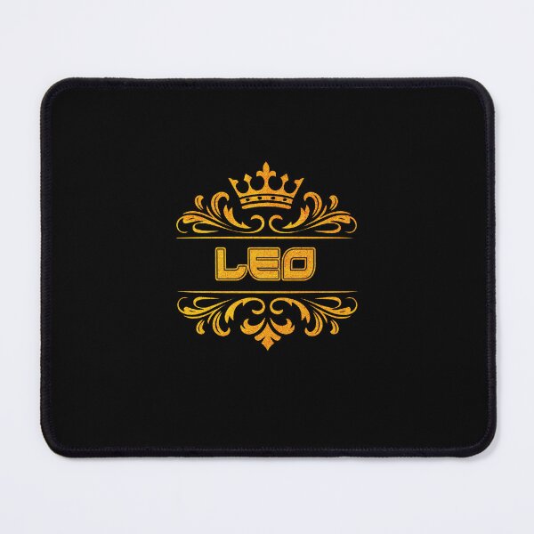 Item preview, Leo Personalized Funny & Unique Custom Name Design with Crown designed and sold by Watsonarts.