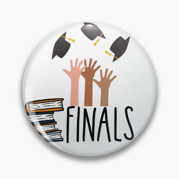 Item preview, Finals Exam Graduation Throwing Caps Student Sticker designed and sold by Esraa-Arts.