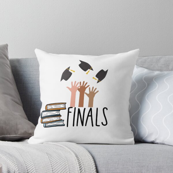 Item preview, Finals Exam Graduation Throwing Caps Student Sticker designed and sold by Esraa-Arts.