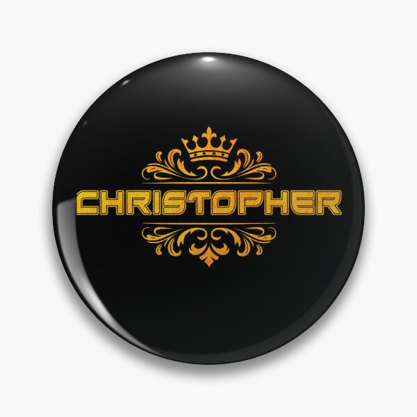 Item preview, Christopher Personalized Funny & Unique Custom Name Design with Crown designed and sold by Watsonarts.