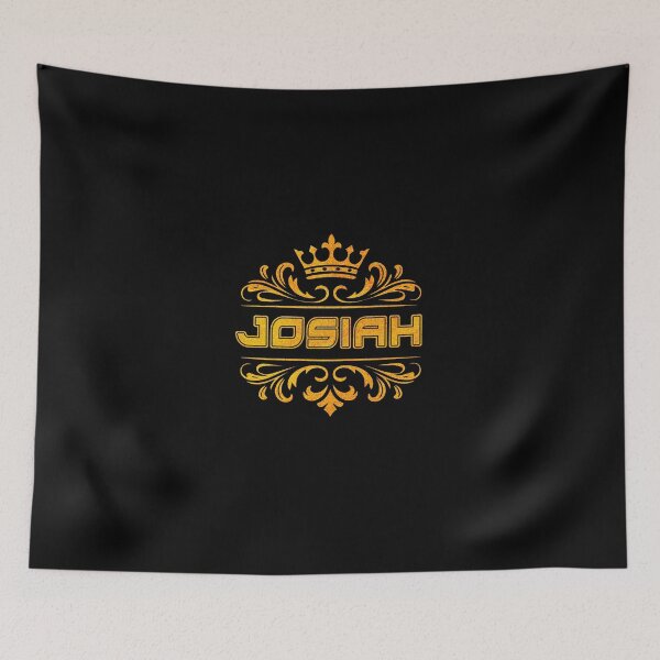 Item preview, Josiah Personalized Funny & Unique Custom Name Design with Crown designed and sold by Watsonarts.