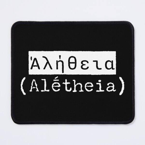 Item preview, Ἀλήθεια (Alḗtheia) - The Greek Word for Truth designed and sold by silviaxe.