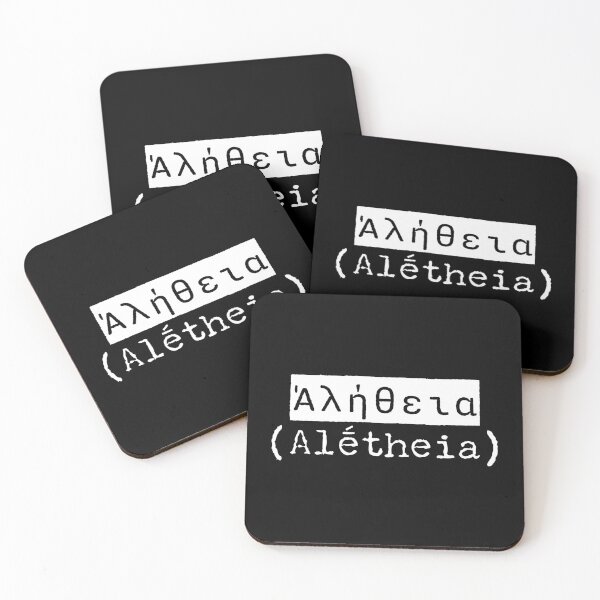 Item preview, Ἀλήθεια (Alḗtheia) - The Greek Word for Truth designed and sold by silviaxe.