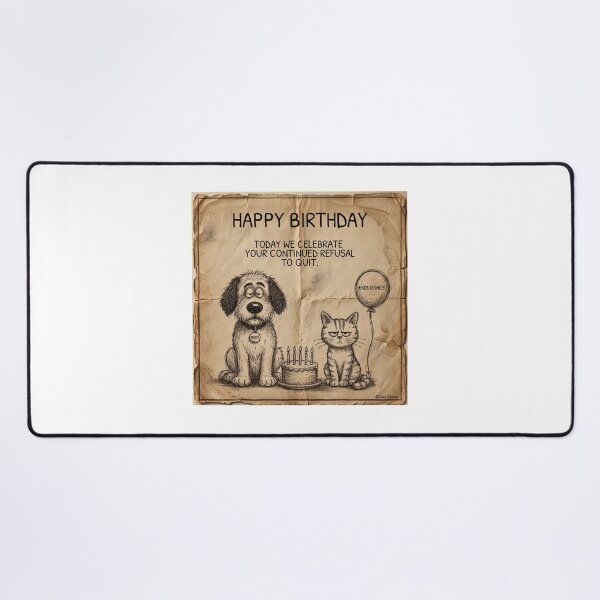 Item preview, Happy Birthday Endurance designed and sold by Murfi & Jinx By Theo Roman.