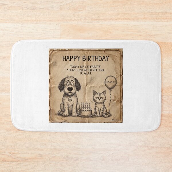 Item preview, Happy Birthday   Endurance designed and sold by Murfi & Jinx By Theo Roman.