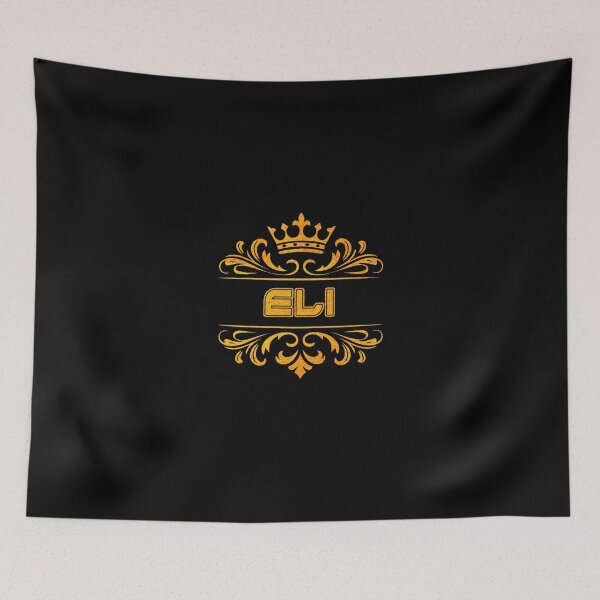 Item preview, Eli Personalized Funny & Unique Custom Name Design with Crown designed and sold by Watsonarts.
