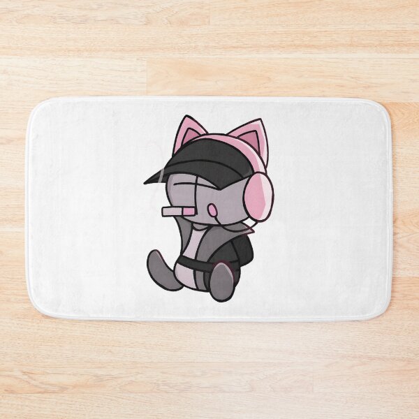 Item preview, Madness Combat Inspired Deimos Character Wearing Cat Headphones Artwork designed and sold by The Zenless System.