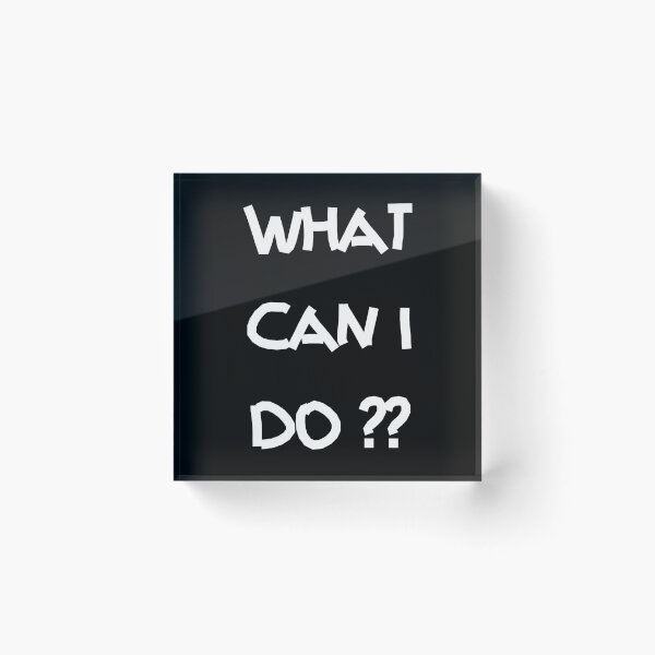 Item preview, What Can I Do? Sad Emotional Quote – Feeling Helpless and Lost designed and sold by RokaCircles.