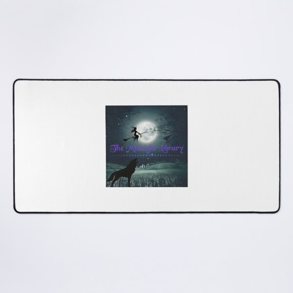 Item preview, Midnight Library Spooky Nighttime Logo with Moon and Stars Design designed and sold by The Zenless System.