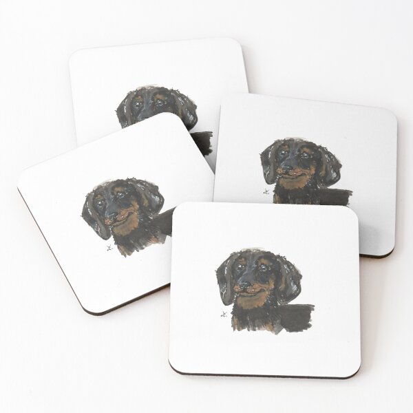 Item preview, Cute Dachshund Dog Art designed and sold by artsofamber.