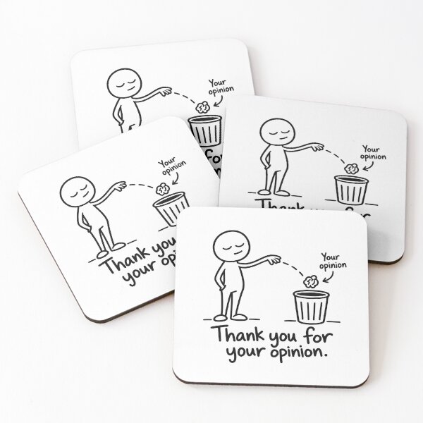 Item preview, Thank You for Your Opinion – Funny Sarcastic Quote designed and sold by InfiniteOrbit.