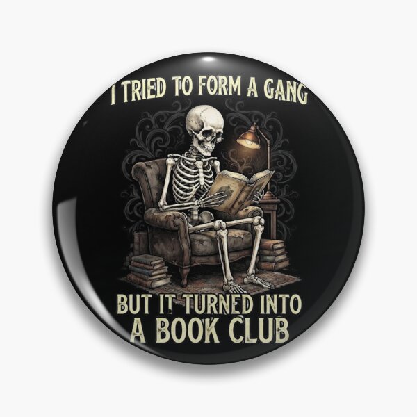 Item preview, I Tried to Form A Gang But It Turned Into A Book Club  designed and sold by Zbixu.