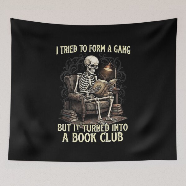 Item preview, I Tried to Form A Gang But It Turned Into A Book Club  designed and sold by Zbixu.