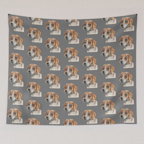 Aperçu de l'œuvre Art du chien Beagle créée et vendue par artsofamber.