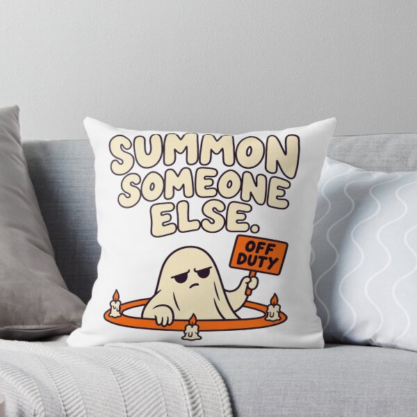 Item preview, Summon Someone Else – Off Duty Halloween Ghost designed and sold by Peters73Shop.
