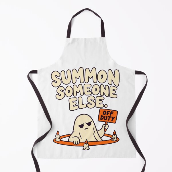 Item preview, Summon Someone Else – Off Duty Halloween Ghost designed and sold by Peters73Shop.