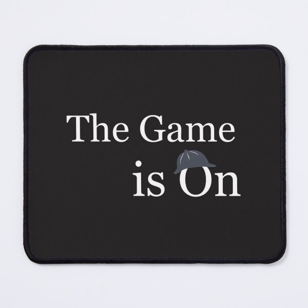 Item preview, The Game is On Sherlock Inspired Detective Mystery Design designed and sold by kendicel.