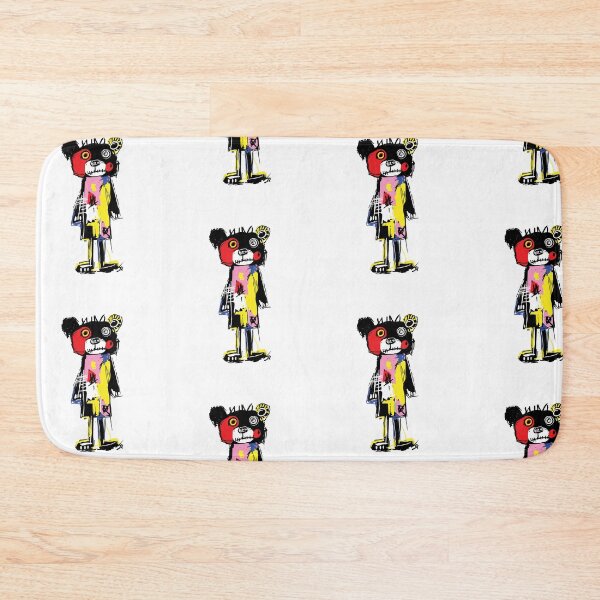 Item preview, basquiat art, bear designed and sold by Kasia1987t.