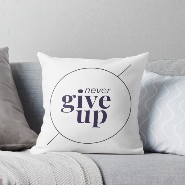 Item preview, never give up designed and sold by yaraothman95.