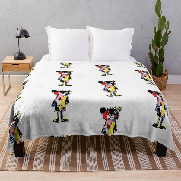 Item preview, basquiat art, bear designed and sold by Kasia1987t.