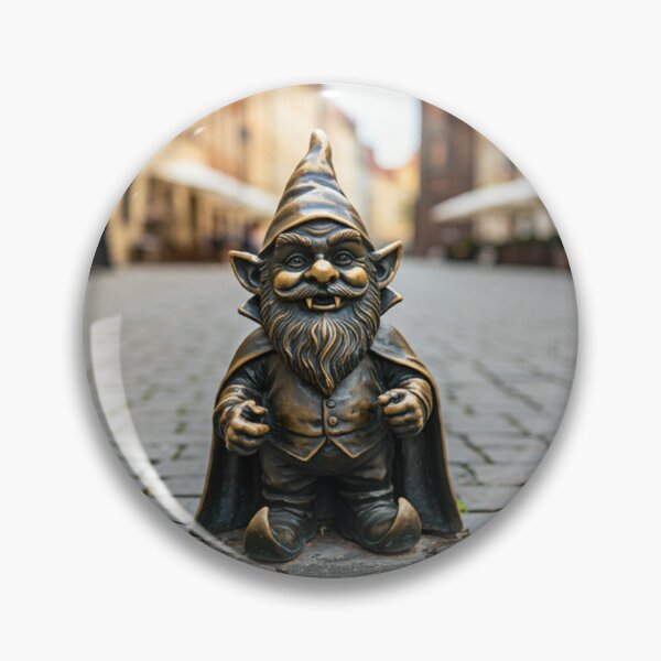 Item preview, Gnome in Halloween Costume Art Print – Halloween Gift, Poland Travel Decor designed and sold by Purrfecta.