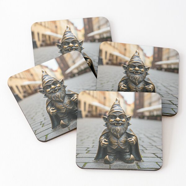 Item preview, Gnome in Halloween Costume Art Print – Halloween Gift, Poland Travel Decor designed and sold by Purrfecta.