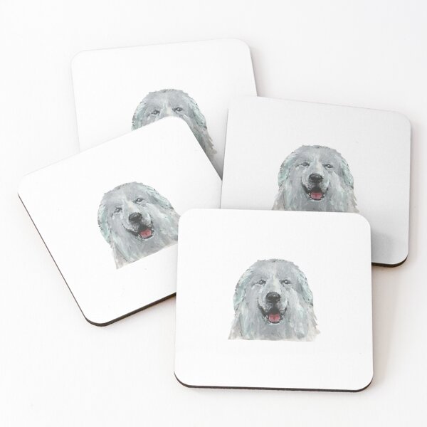 Item preview, Pyrenean Mountain Dog Art designed and sold by artsofamber.