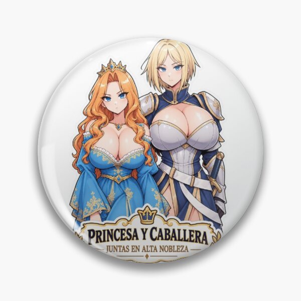 Item preview, Fantasy Princess & Knight – Anime Royal Guard Kawaii Sticker designed and sold by MeowLoka ⭐⭐⭐⭐.