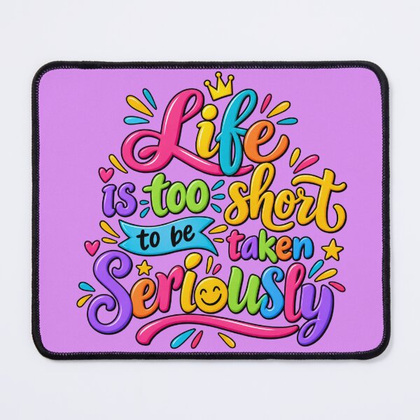 Item preview, The Joy of Taking Life Lightly designed and sold by Quote Gallery.